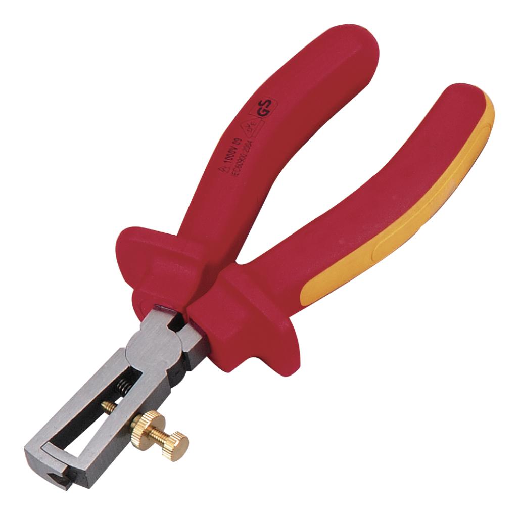 MP002062 PLIER, VDE, STRIPPER, 6", CRV STEEL MULTICOMP PRO