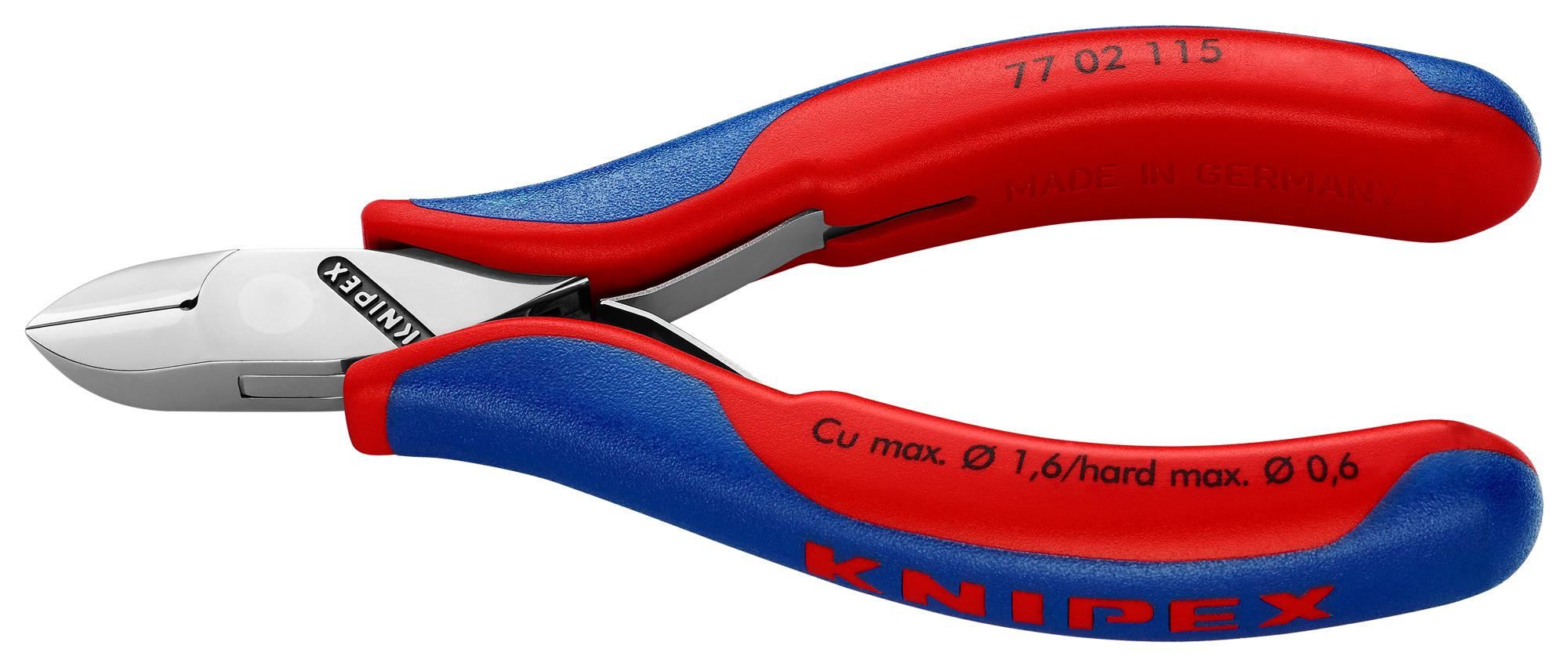 7702115 CUTTER, RED HANDLES KNIPEX