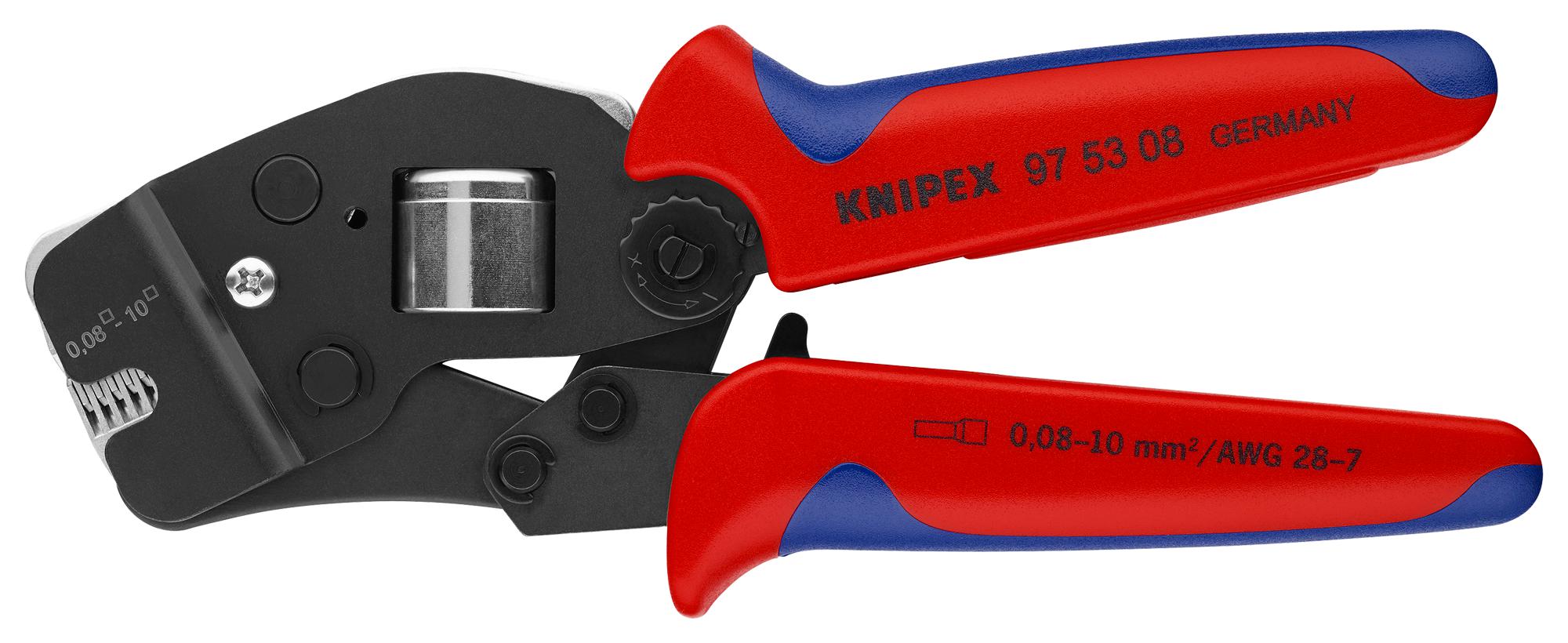 975308 CRIMP TOOL, BOOTLACE FERRULES KNIPEX