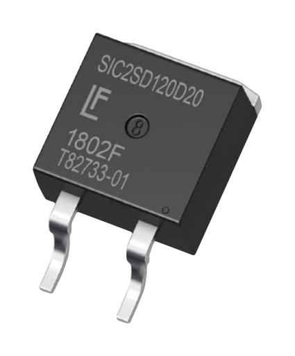 LSIC2SD120D20 SIC DIODE, 1.2KV, 54.5A, TO-263 LITTELFUSE