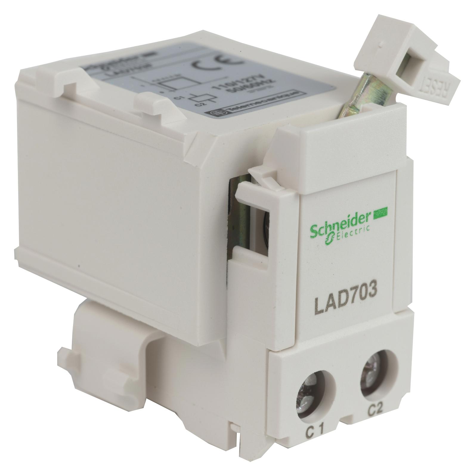 LAD703B THERMAL OVERLOAD RELAY, 24VAC/VDC SCHNEIDER ELECTRIC