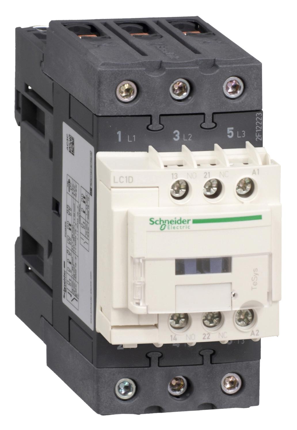 LC1D65AE7 CONTACTOR, 3PST-NO, 48VAC, DINRAIL/PANEL SCHNEIDER ELECTRIC