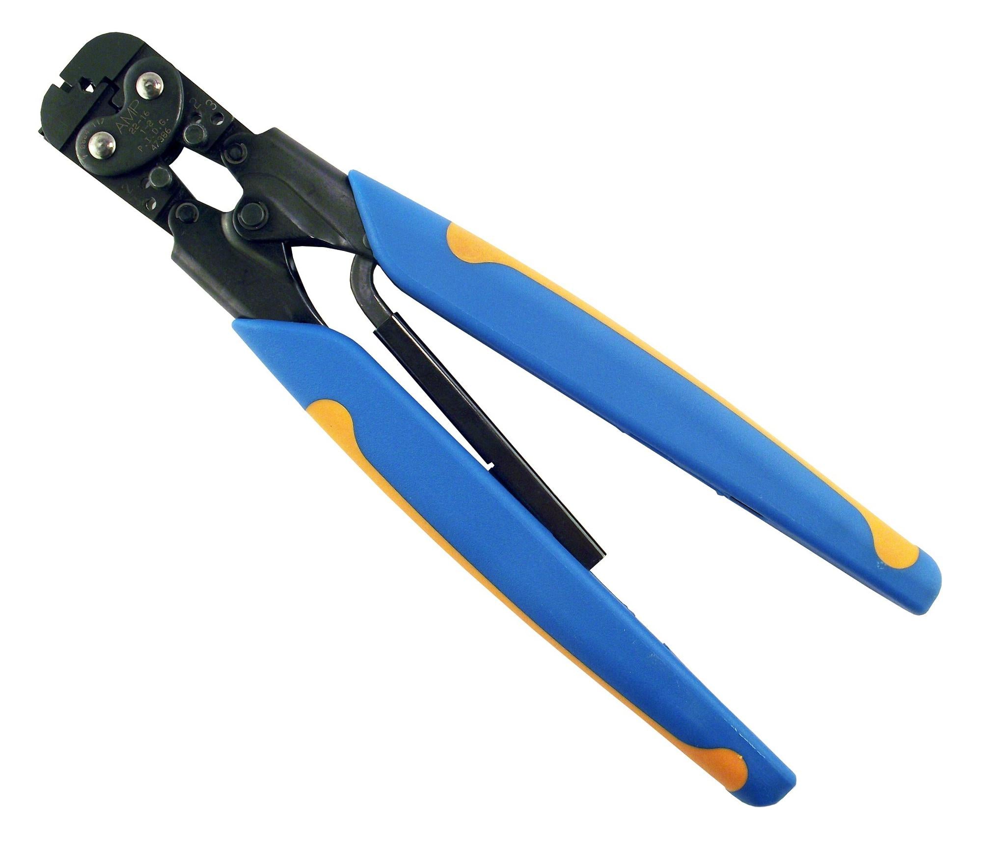 525651 HAND CRIMP TOOL, 18-11AWG TERMINAL AMP - TE CONNECTIVITY