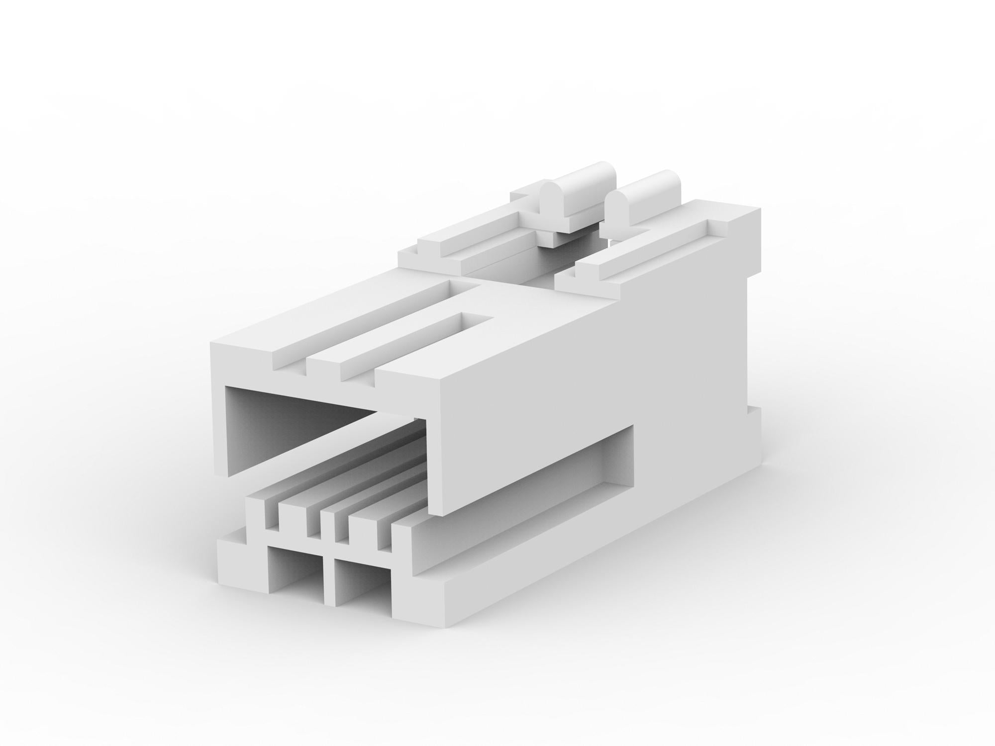 316086-1 WTB HOUSING, RCPT, 2POS, 1ROW, 2.5MM TE CONNECTIVITY