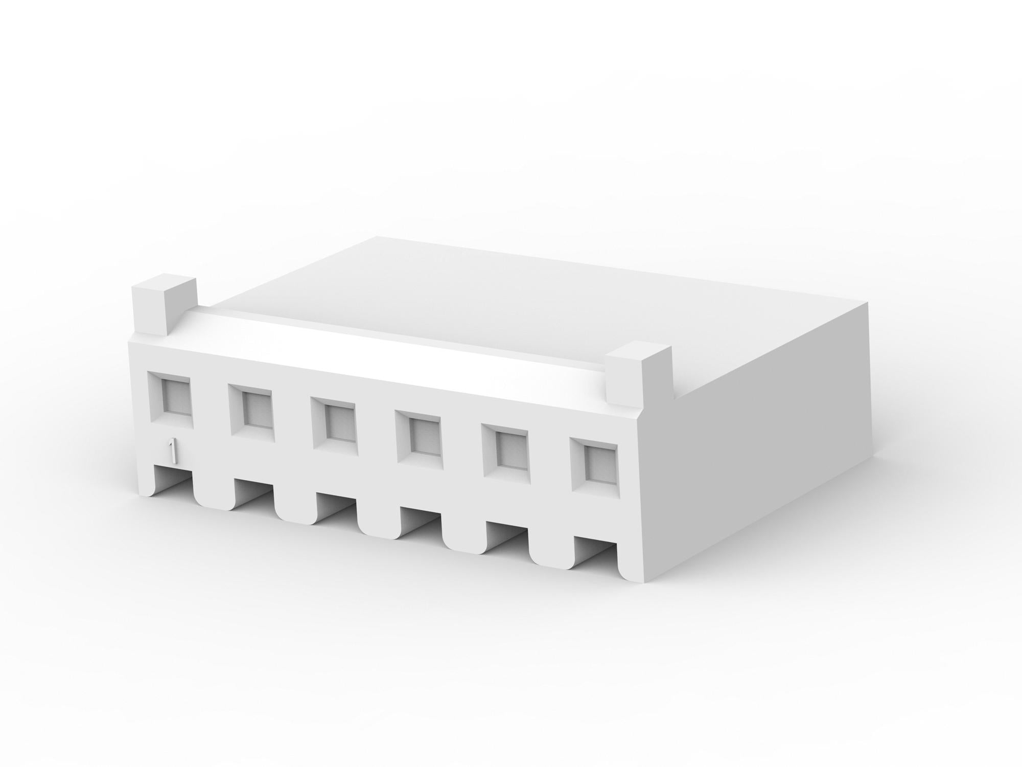 770849-6 WTB HOUSING, RCPT, 6POS, 1ROW, 3.96MM AMP - TE CONNECTIVITY