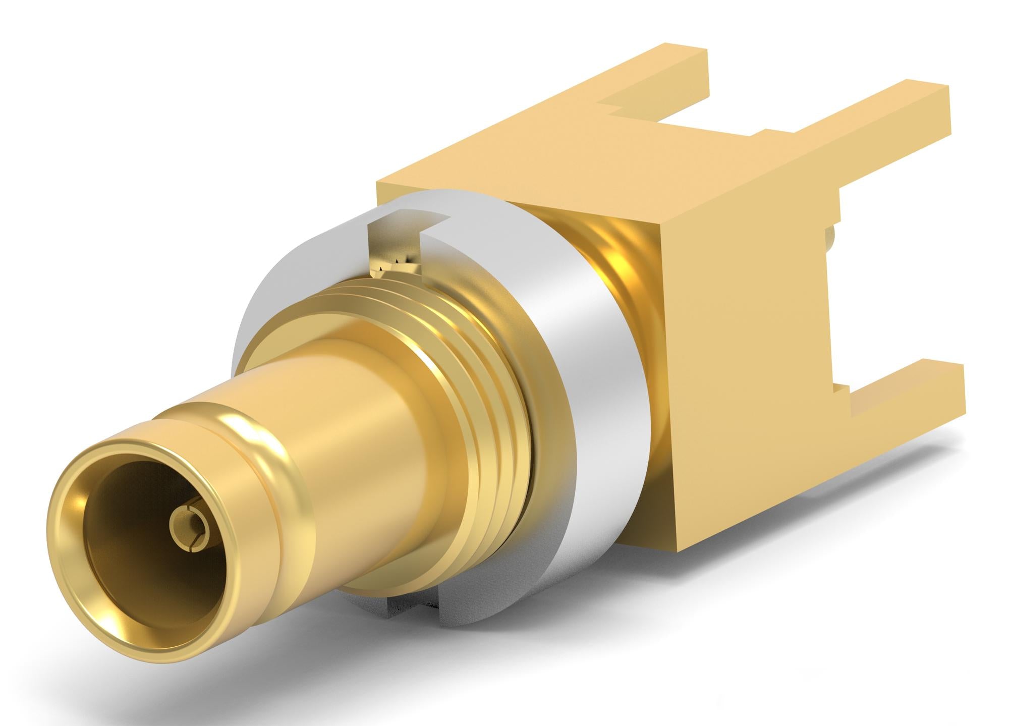 8-1393670-3 RF COAX CONN, 1.0 / 2.3 JACK, 75 OHM, TH AMP - TE CONNECTIVITY