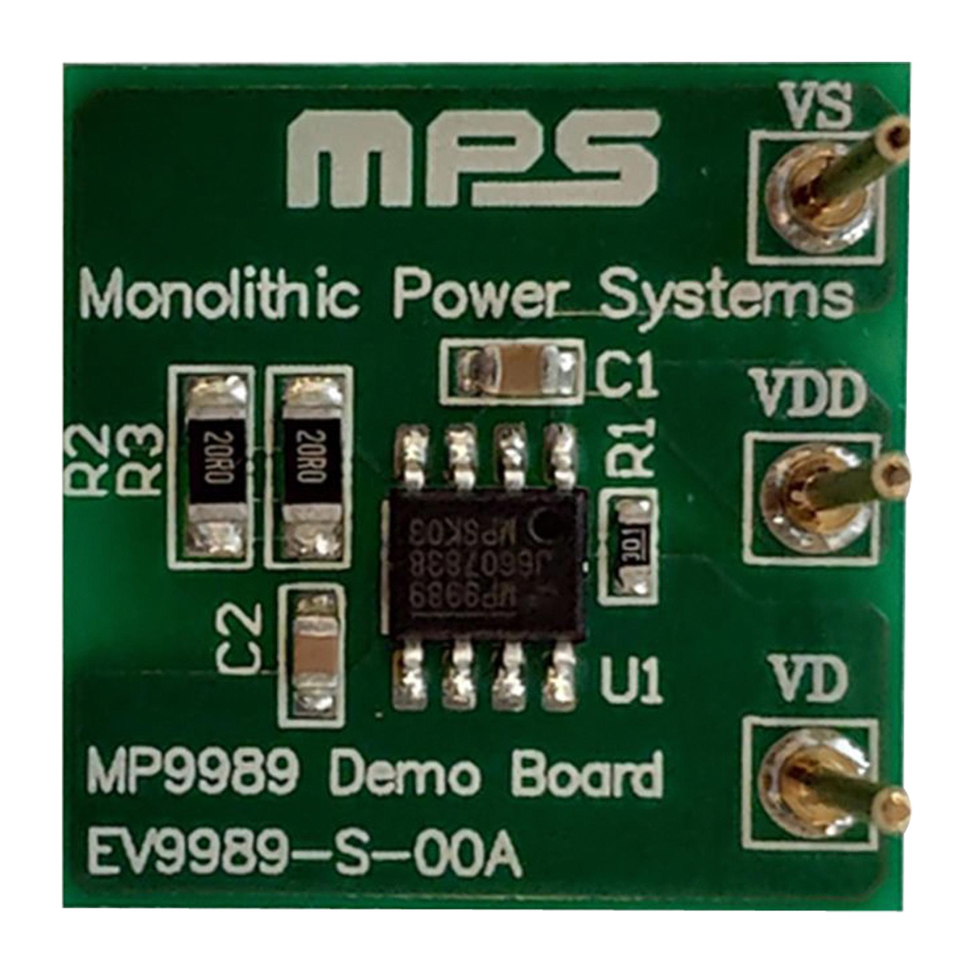 EV9989-S-00A EVAL BOARD, RECTIFIER, FLYBACK CONVERTER MONOLITHIC POWER SYSTEMS (MPS)