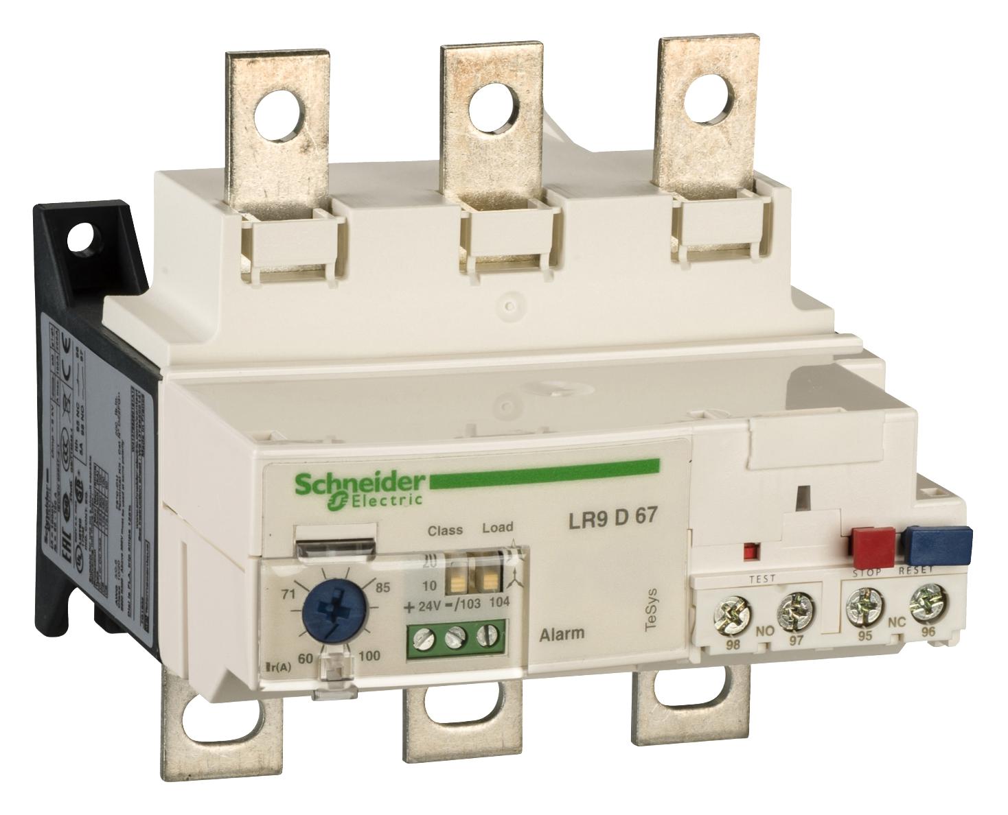 LR9D69 THERMAL OVERLOAD, 90A-150A SCHNEIDER ELECTRIC