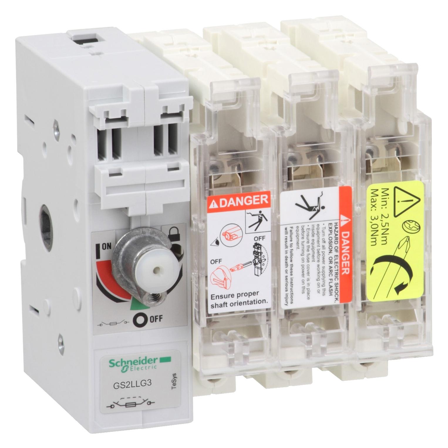 GS2LG3 FUSE DISCONNECT SW. 3X 160A 0 SCHNEIDER ELECTRIC