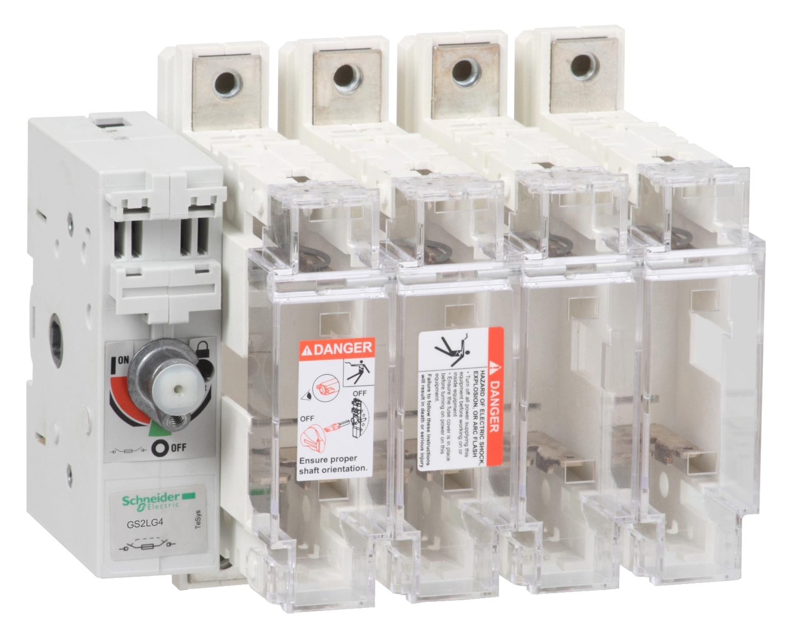 GS2LG4 FUSE DISCONNECT SW. 4X 160A 0 SCHNEIDER ELECTRIC