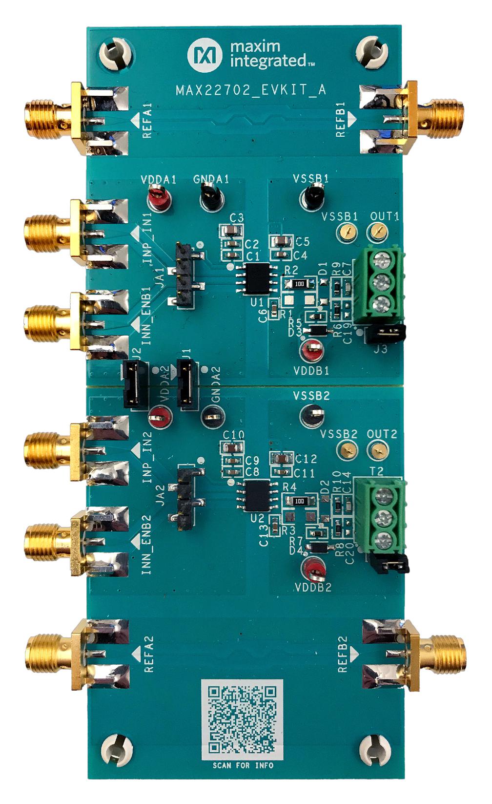 MAX22702EVKIT# EVAL BOARD, ISOLATED GATE DRIVER MAXIM INTEGRATED / ANALOG DEVICES