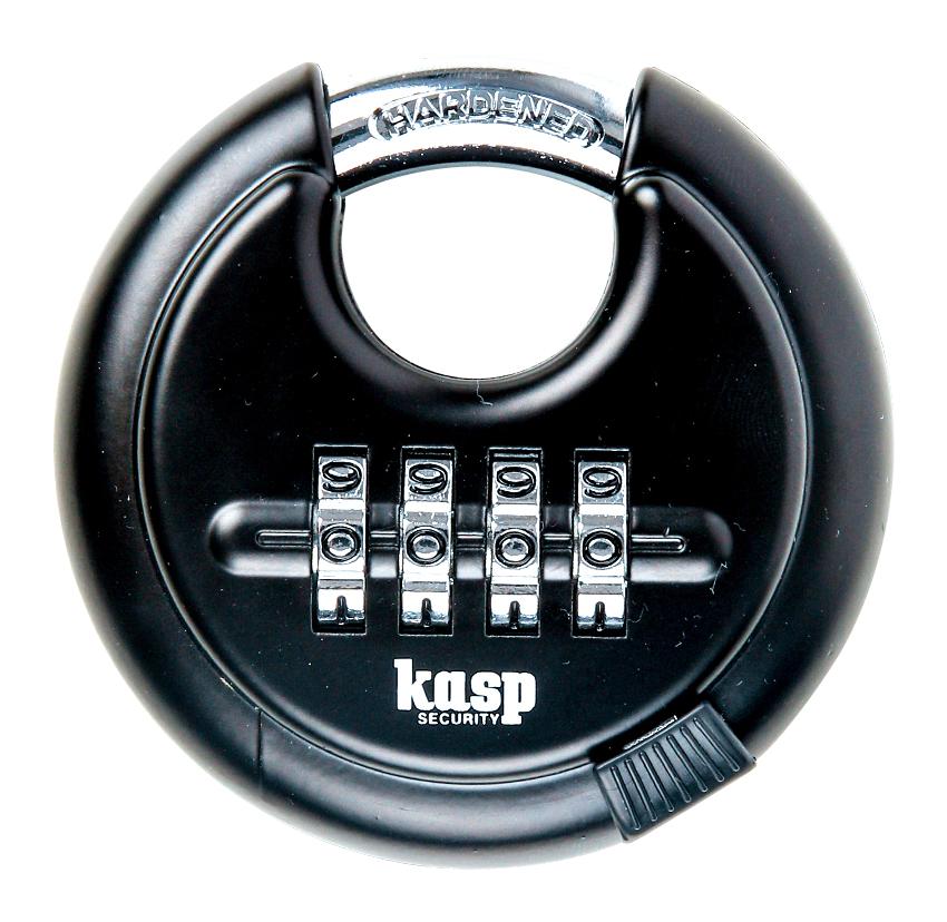 K11670D DISC COMBINATION PADLOCK, STEEL, 70MM KASP SECURITY
