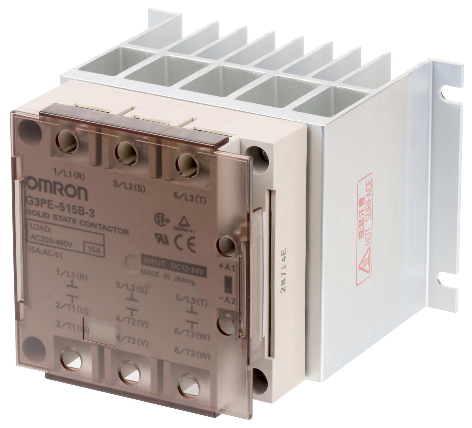 G3PE-515B-3 12-24VDC SOLID STATE RELAYS OMRON