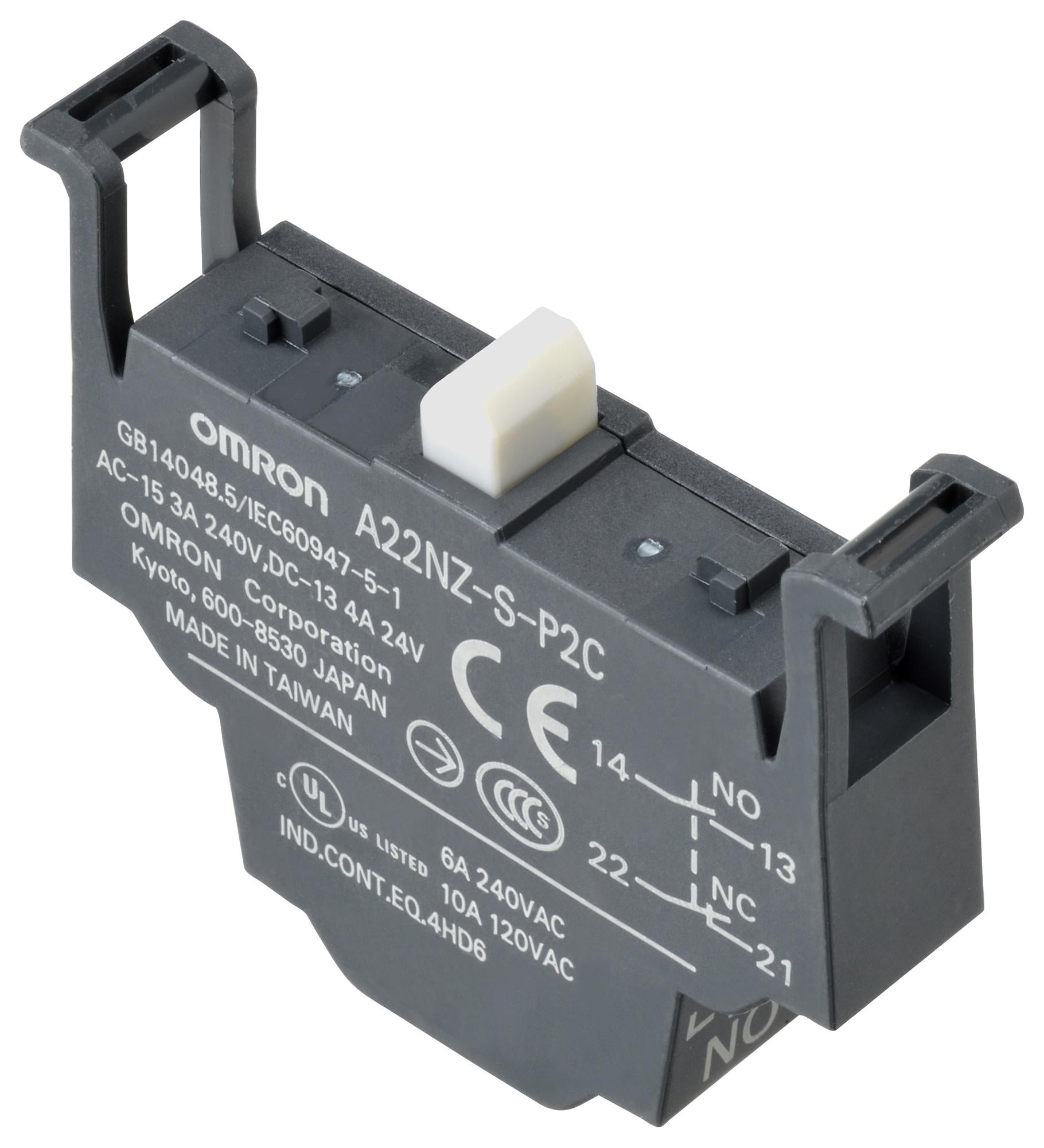 A22NZ-S-P2C CONTACT BLOCKS SWITCH COMPONENTS OMRON