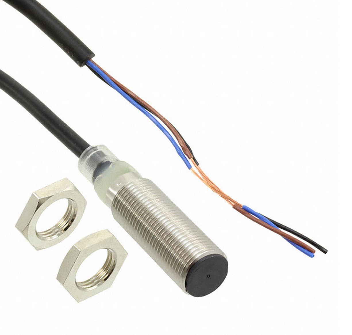 E2B-M12KS04-WP-C2 2M PROXIMITY SENSOR, NPN/SPST-NC, 4MM, M12 OMRON