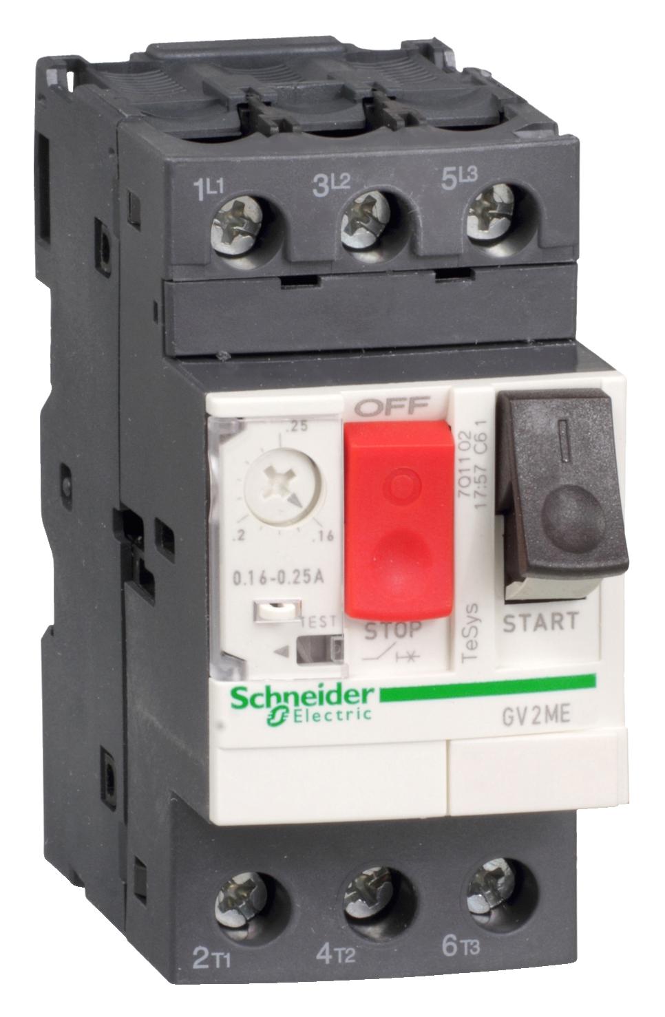 GV2ME07TQ THERMAL MAGNETIC CIRCUIT BREAKER SCHNEIDER ELECTRIC
