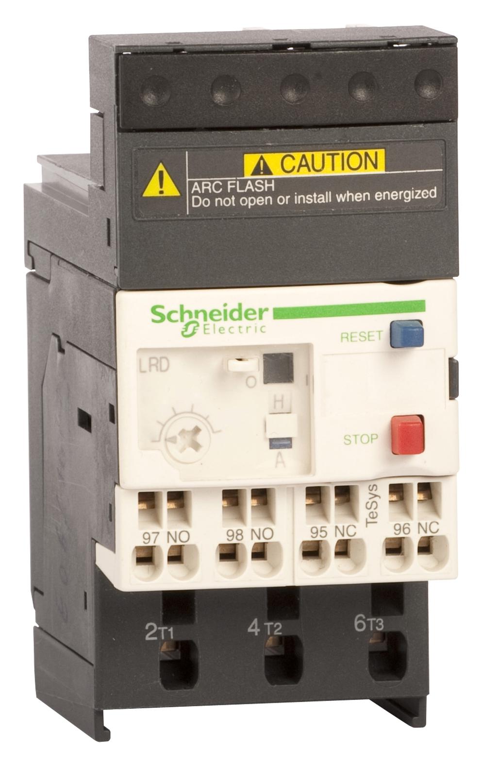 LRD123 THERMAL OVERLOAD RELAY, 5.5A-8A, 690VAC SCHNEIDER ELECTRIC