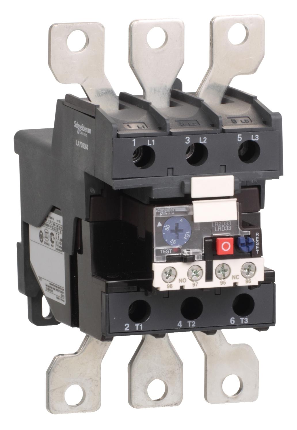 LRD33676 THERMAL OVERLOAD RELAY, 95A-120A, 690VAC SCHNEIDER ELECTRIC