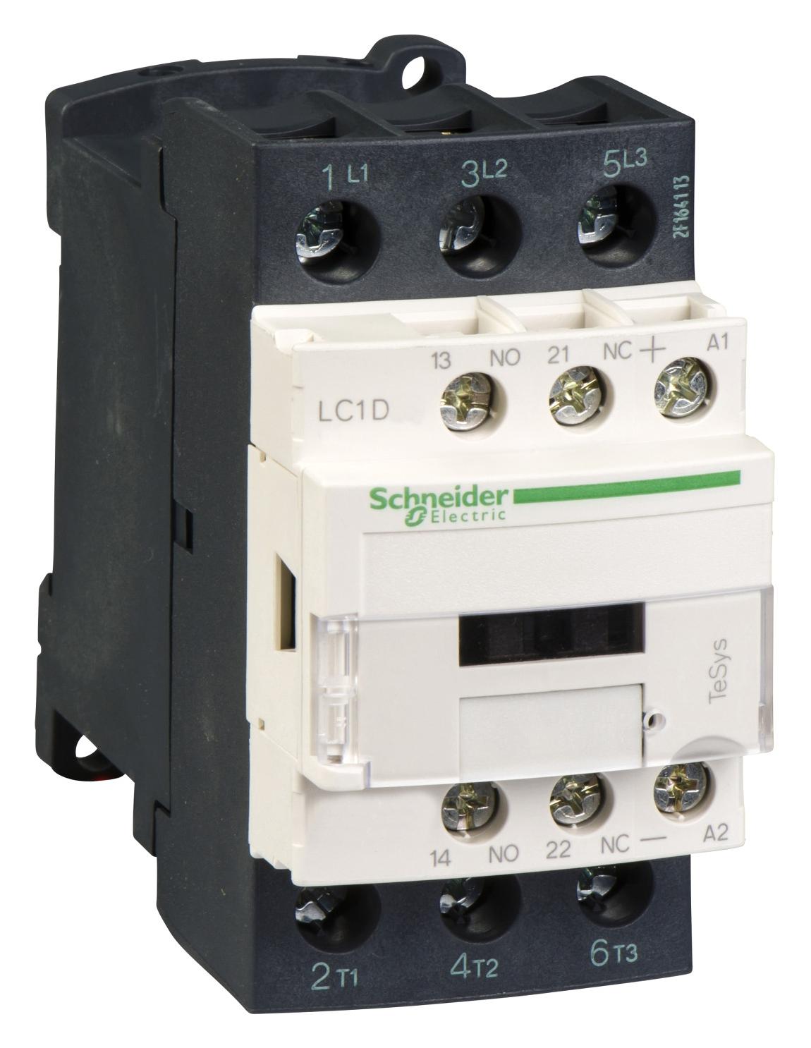 LC1D326BL CONTACTOR, 3PST-NO, 24V, DIN RAIL/PANEL SCHNEIDER ELECTRIC