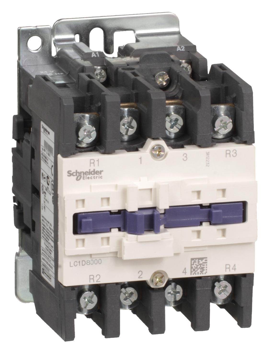 LC1D80004U5 CONTACTORS SCHNEIDER ELECTRIC