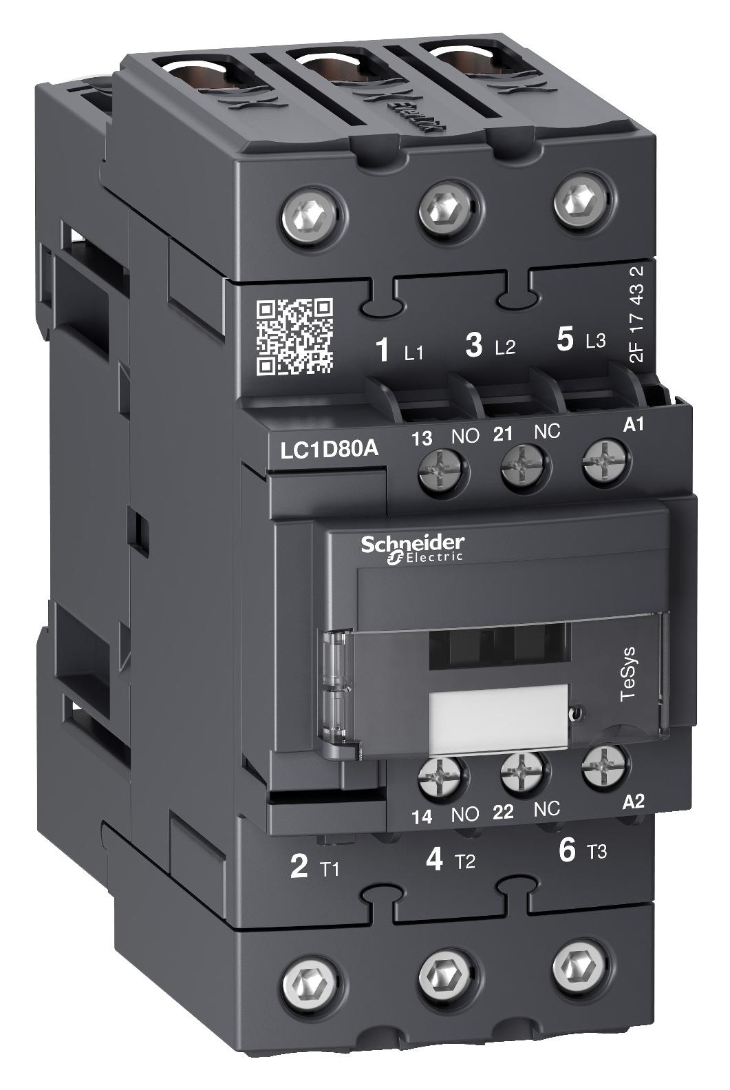 LC1D80AF7 CONTACTORS SCHNEIDER ELECTRIC