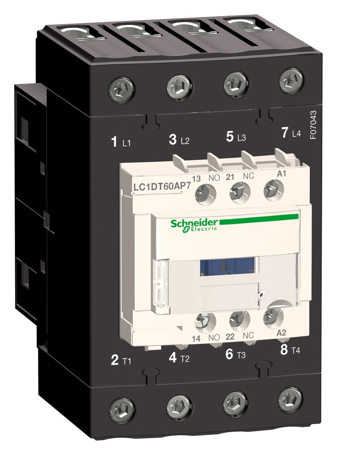 LC1DT60AE7 CONTACTORS SCHNEIDER ELECTRIC