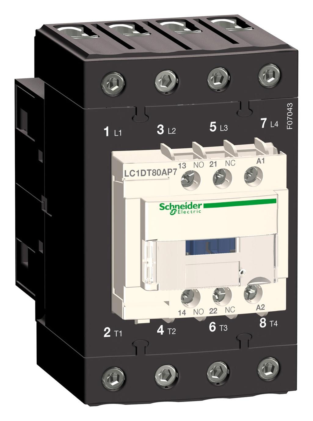 LC1DT80AG7 CONTACTORS SCHNEIDER ELECTRIC