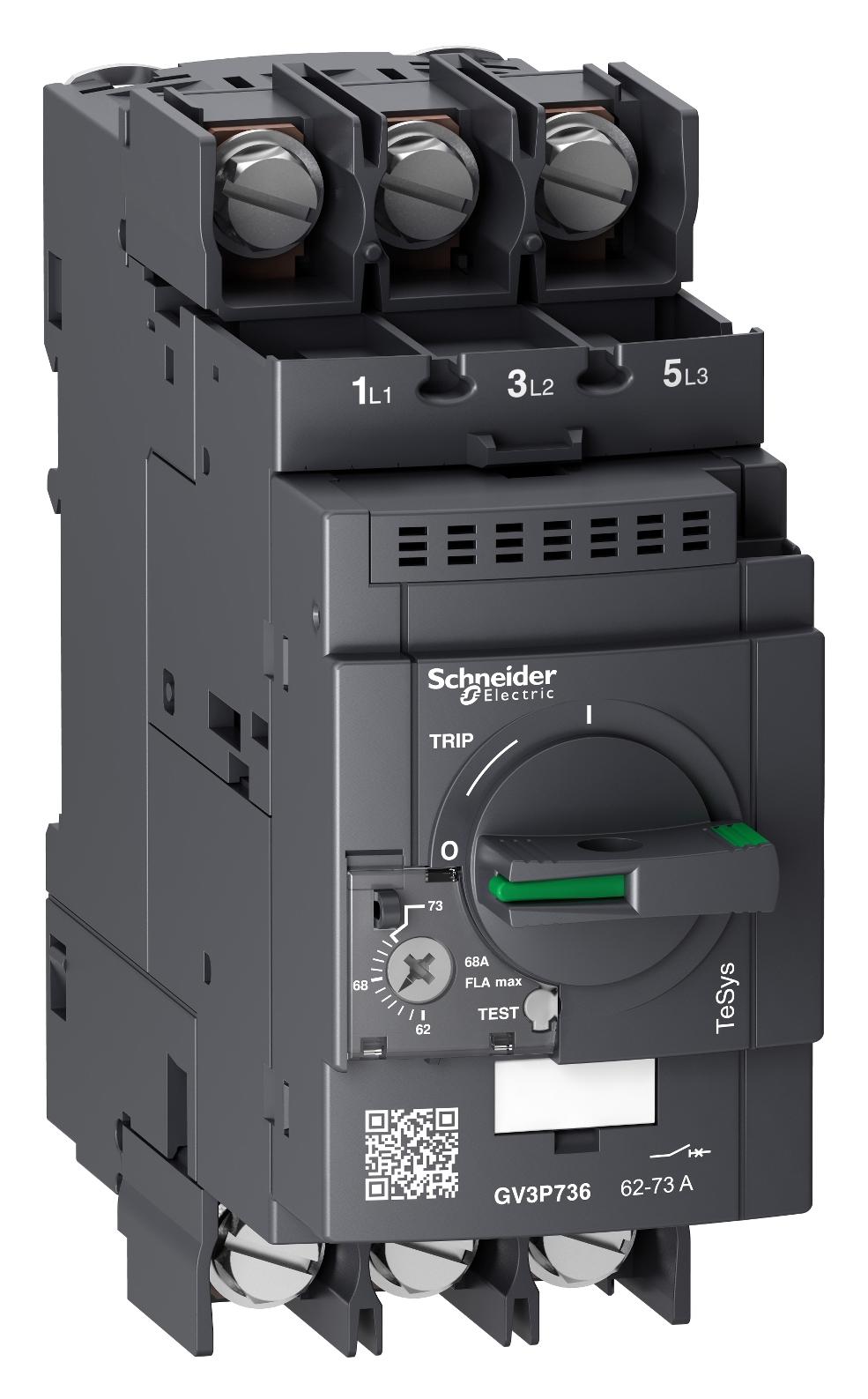 GV3P736 THERMAL MAGNETIC CIRCUIT BREAKER SCHNEIDER ELECTRIC