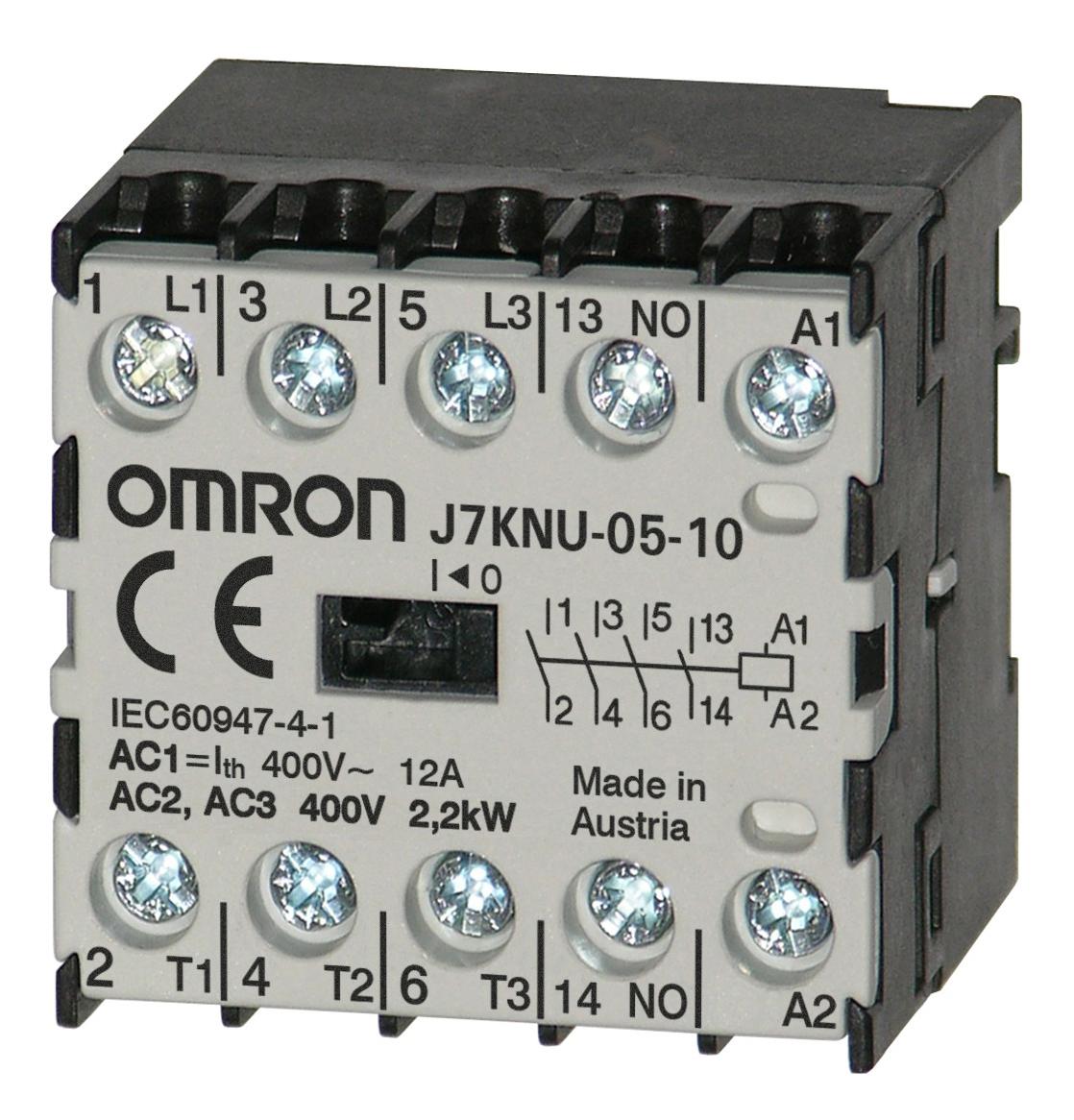 J7KNU-05-10 24D RELAY CONTACTORS OMRON