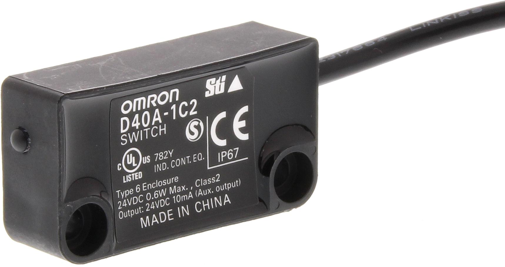 D40A-1C2 SAFETY INTERLOCK SWITCHES OMRON