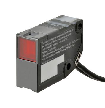 E3NC-LH03 2M LASER PHOTO SENSOR, 8M, RETROREFLECTIVE OMRON