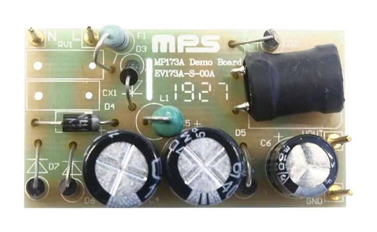 EV173A-S-00A EVAL BOARD, BUCK REGULATOR MONOLITHIC POWER SYSTEMS (MPS)