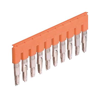 1SNK926310R0000 JUMPER BAR, 10POS, 26MM, TERMINAL BLOCK ENTRELEC - TE CONNECTIVITY