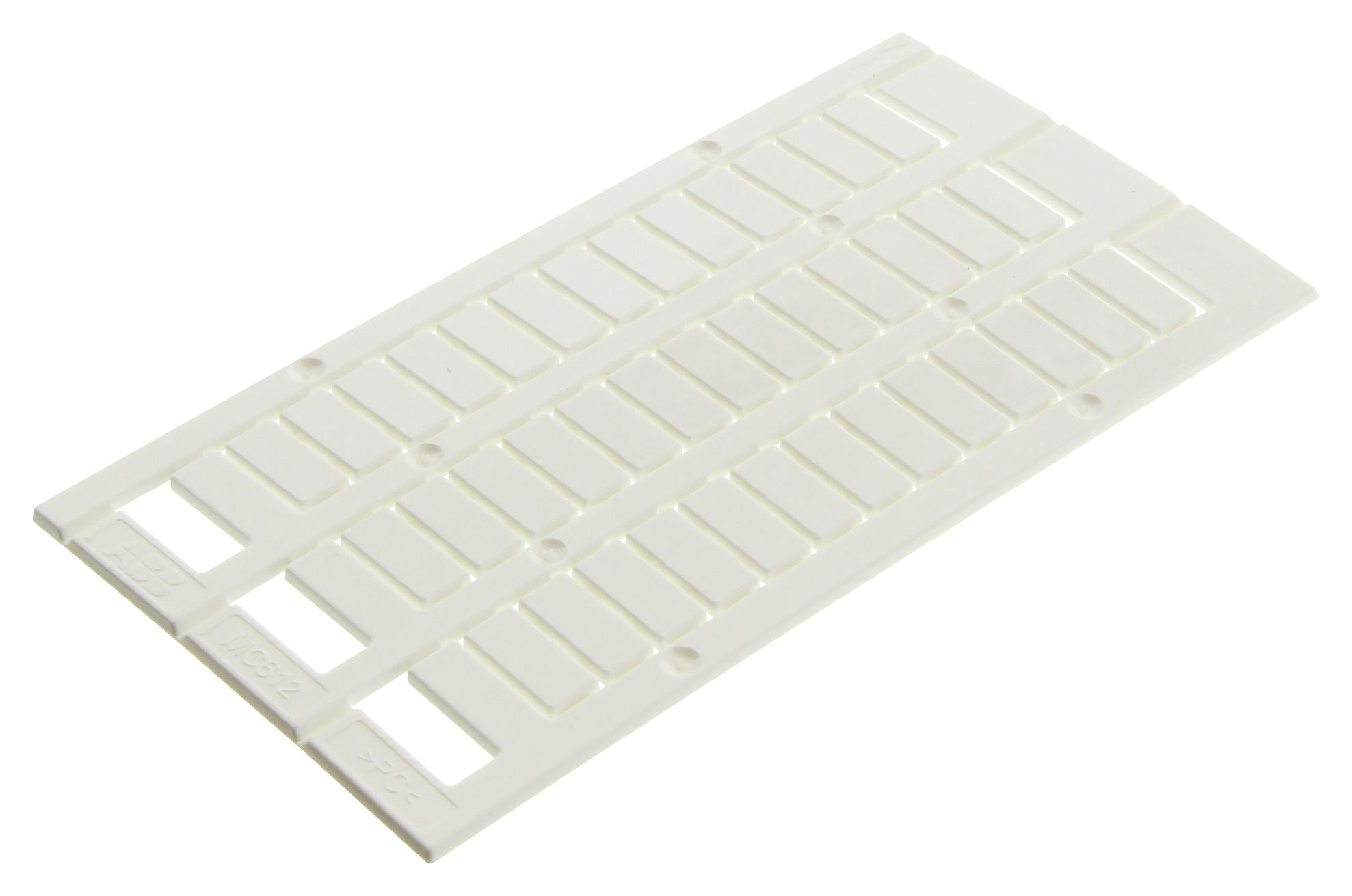 1SNK160000R0000 MARKER CARD, BLANK, WHT, TERMINAL BLOCK ENTRELEC - TE CONNECTIVITY