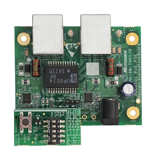 PD-IM-7401 EVAL BOARD, POWER OVER ETHERNET MICROCHIP