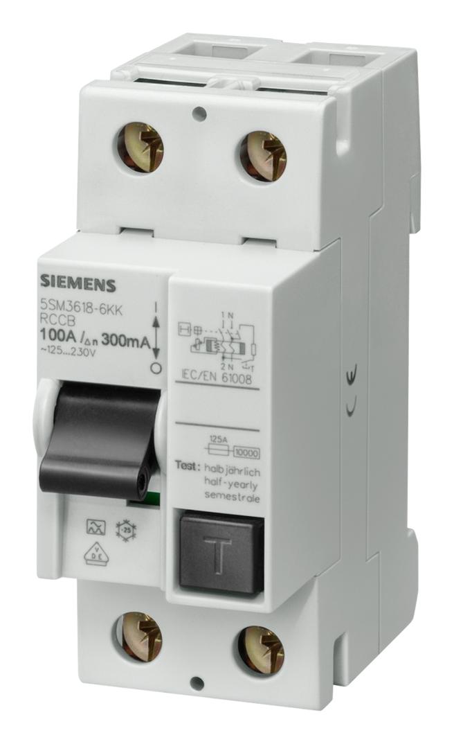 5SM3415-6KK RCBO, RCD, GFCI, AFDD CIRCUIT BREAKERS SIEMENS