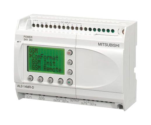AL2-14MR-D PROCESS CONTROLLER, 14I/O, 24VDC MITSUBISHI