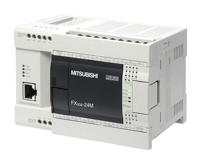 FX3GE-24MR-DS PROCESS CONTROLLER, 24I/O, 32W, 24VDC MITSUBISHI