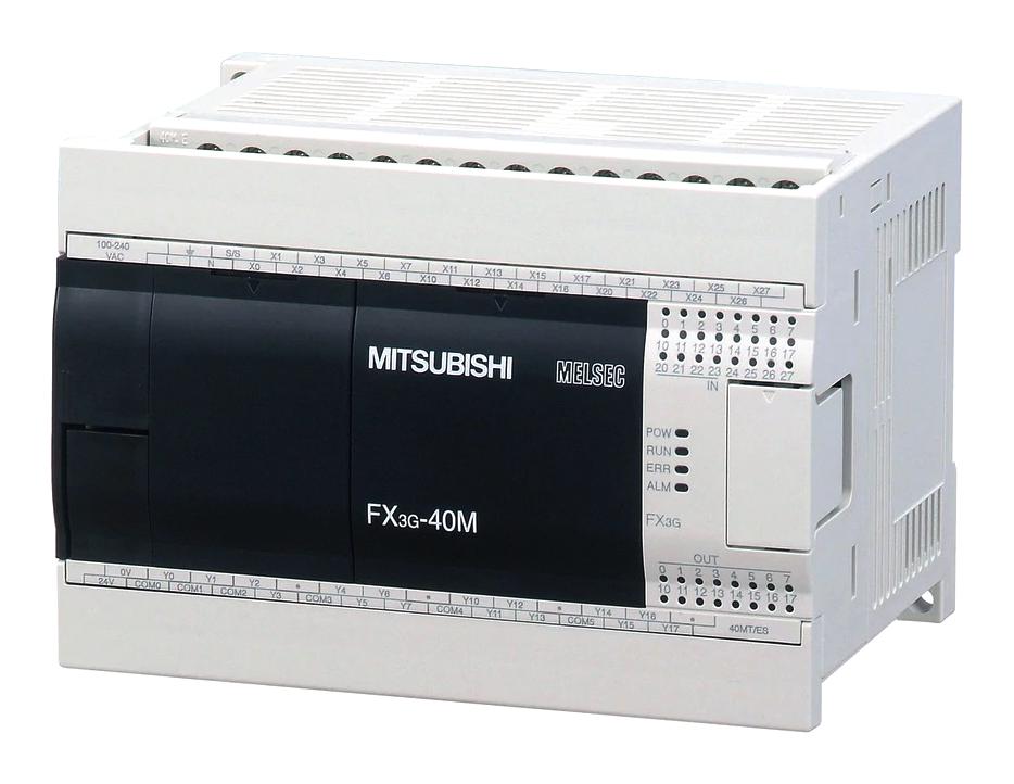 FX3G-40MR-ES PROCESS CONTROLLER, 40I/O, 37W, 240VAC MITSUBISHI