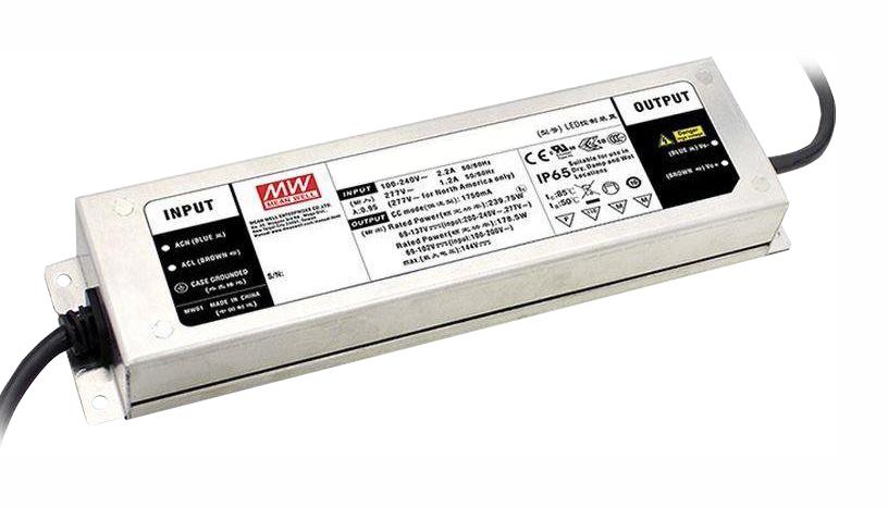ELG-240-C2100A-3Y LED DRIVER, CONSTANT CURRENT, 241.5W MEAN WELL