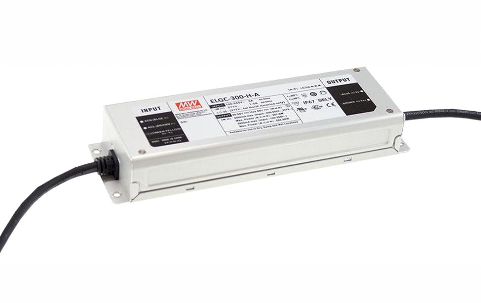 ELGC-300-M-A LED DRIVER, CONSTANT CURRENT/VOLT, 301W MEAN WELL