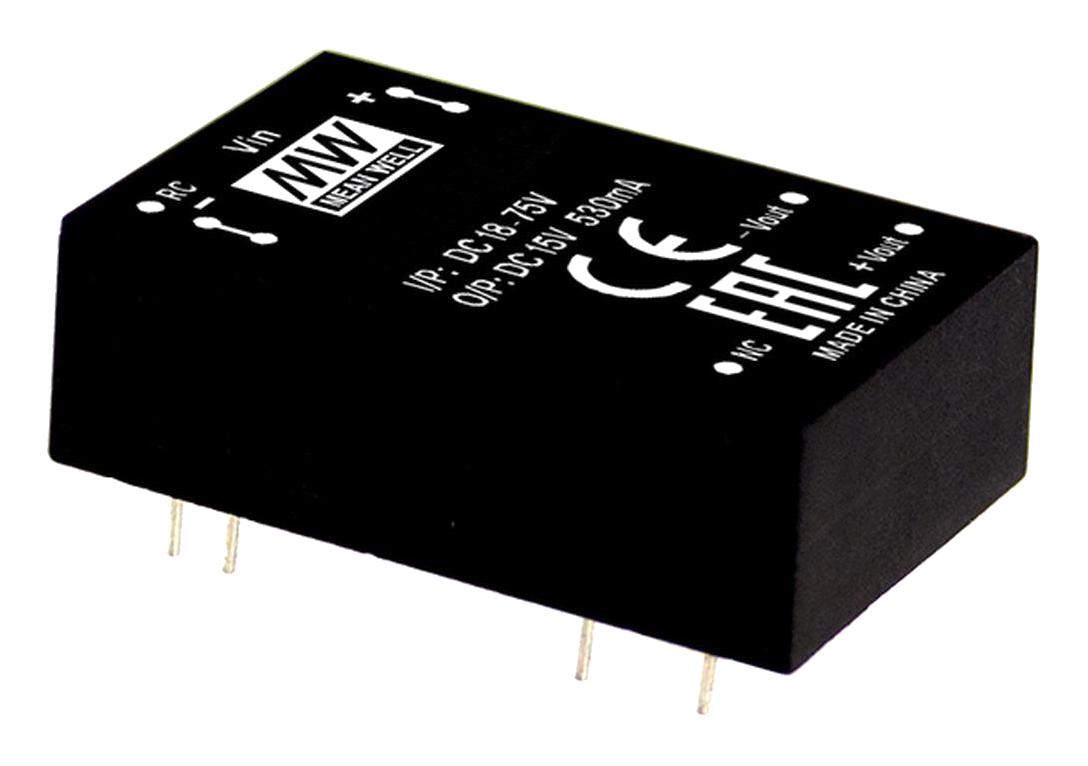 RSDW08F-03 DC-DC CONVERTER, 3.3V, 2A MEAN WELL