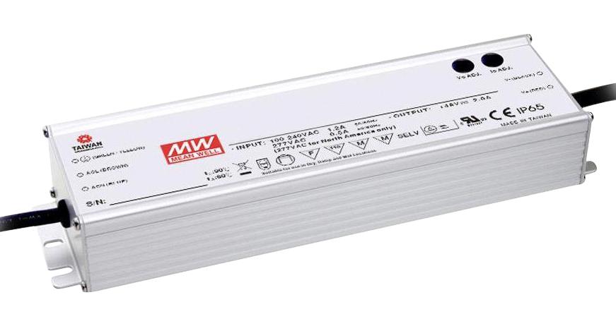 HLG-100H-30 LED DRIVER, CONSTANT CURRENT/VOLT, 96W MEAN WELL