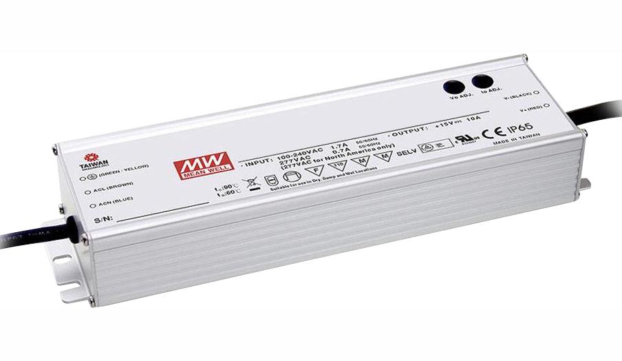HLG-150H-30 LED DRIVER, CONSTANT CURRENT/VOLT, 150W MEAN WELL