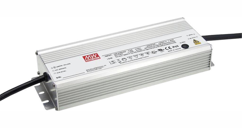 HLG-320H-C1400A LED DRIVER, CONSTANT CURRENT, 320.6W MEAN WELL