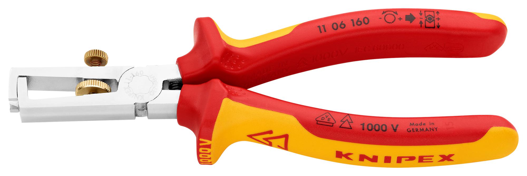 11 06 160 WIRE STRIPPING PLIER KNIPEX
