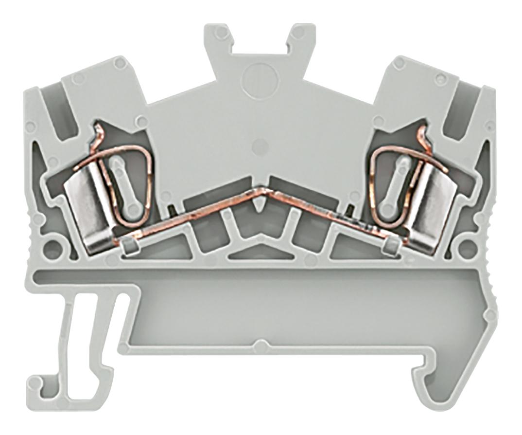 8WH2500-0AF00 DINRAIL TERMINAL BLOCK, 2WAY, 4MM2 SIEMENS