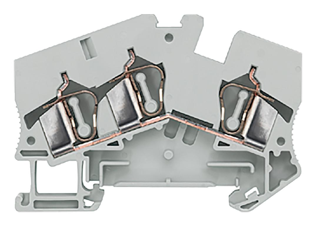 8WH2503-0AH00 DINRAIL TERMINAL BLOCK, 3WAY, 10MM2 SIEMENS