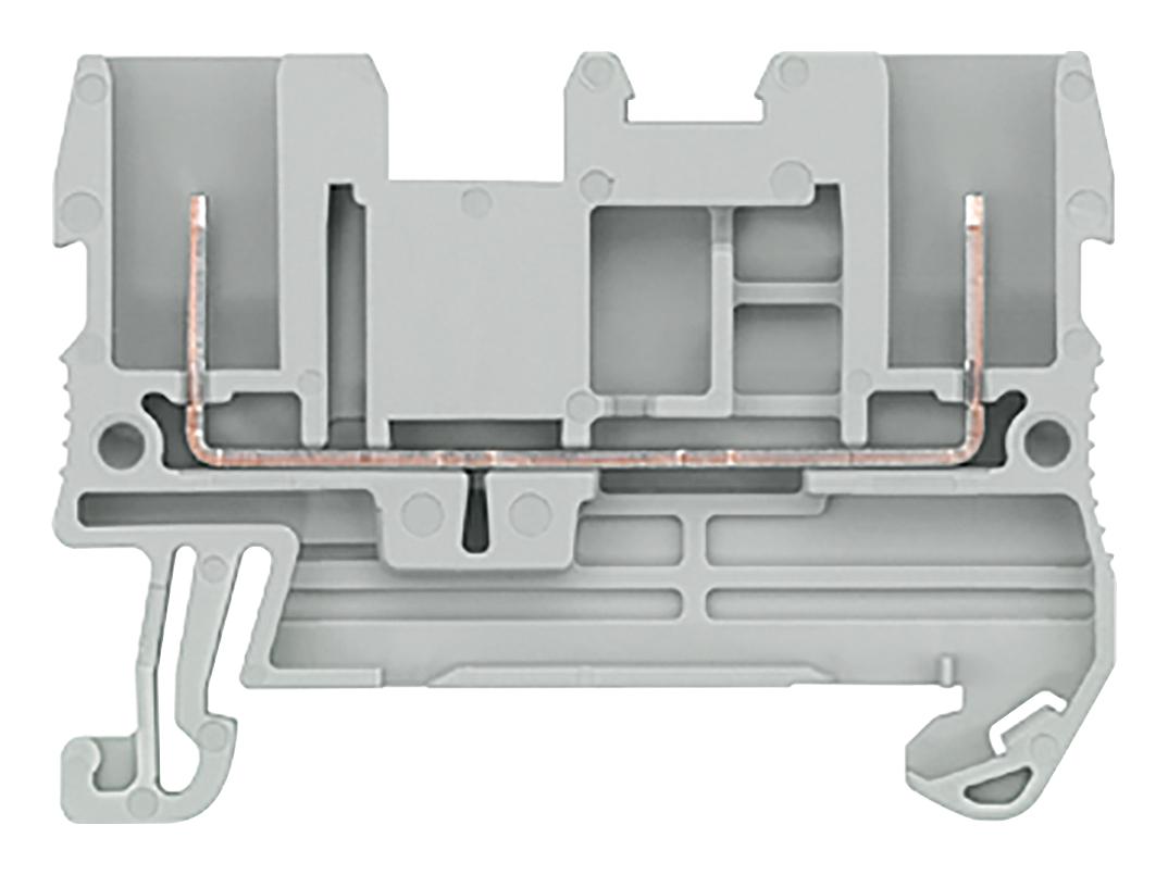 8WH5000-0AF00 DINRAIL TERMINAL BLOCK, 2WAY, GRY SIEMENS