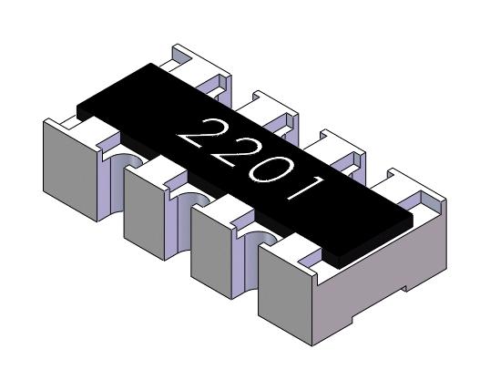 MP005577 RES N/W, ISOLATED, 1K5, 0.063W, 0804 MULTICOMP PRO